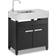 Austin and Barbeque Side Table with Sink and Cabinet