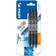 Pilot Frixion Clicker Black Set 0.7mm 3-pack