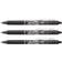 Pilot Frixion Clicker Black Set 0.7mm 3-pack