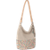 The Sak Sequoia Ecru with Multi Bead Crochet Hobo Ecru