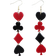Shein Playing Card Drop Earrings