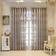 M&W DAS DESIGN Halvtransparent Vintage Retro Gardingardin 140x245cm
