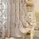 M&W DAS DESIGN Halvtransparent Vintage Retro Gardingardin 140x245cm