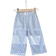 Shein Baby Girl Striped Plaid Pants - Patched