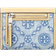 Tory Burch T Monogram Denim Small Envelope Wallet - Seltzer