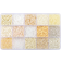 Shein 15-grid Beige Decorative Tube Beads With Hole For Diy Craft Bracelet, Necklace, Jewelry Making