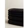 H&M Aus Baumwollfrottee 100x150 - Schwarz Badezimmerhandtuch Schwarz (150x100cm)