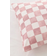 Ellos Sengesett Milly Check Bomull 2 eller 3 Deler Rosa Dynetrekk Hvit, Rosa (240x220cm)