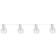 Eglo Partaj LED 4.5 Meter White Transparent Outdoor Fairy Lights String Light