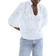 H&M Broderie Anglaise Blouse - White