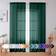 Simplebrand Hunter Green Sheer Curtains 84 Inches Long 2 Panels 42" W x 84" L42x84"