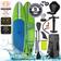 Brast SUP Board Shark Aufblasbares Stand Up Paddle Set 320 x 81 x 15 cm