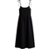 H&M Tie-Strap Smocked Dress - Black