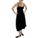 H&M Tie-Strap Smocked Dress - Black