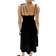H&M Tie-Strap Smocked Dress - Black
