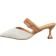 Shein Buckle Detail Kitten Heeled Mule Pumps