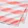 Sun Squad Striped Beach Peach White Bath Towel Pink, White (147.3x71.1cm)