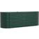 vidaXL Havehævet Bed Grøn Galvaniseret Stål 240 x 80 x 81 cm Holdbar Højbed
