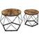 Vicco + Beistelltisch, Set Couchtisch 50cm 2Stk.