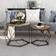 Vicco + Beistelltisch, Set Couchtisch 50cm 2Stk.
