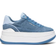 Michael Kors MK Hayes Two-Tone Denim Platform Trainers - Blue