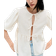 H&M Tie Front Peplum Top - White