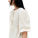 H&M Tie Front Peplum Top - White