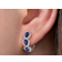 Shein pcs Elegant Fashionable Copper Cubic Zirconia HeartShaped Hoop Earrings For Women Daily Wear