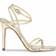 Calvin Klein Women's TEGIN Heeled Sandal, Gold