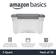 Amazon Basics Plastic Bins with Lids Set of 10 Storage Box 1.2gal 10pcs