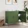 vidaXL Olive Storage Cabinet 100.5x79cm