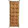 Chic Antique Aix Madrass Med Blommönster Terrakotta Stolsdyna Brun (180x70cm)