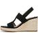 LifeStride Tallulah Espadrille Wedge Sandals - Black