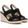 LifeStride Tallulah Espadrille Wedge Sandals - Black