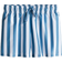 H&M Printed Swim Shorts - Blue/White Striped (1265468005)