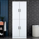 Hanah Home Skåp För Tvättmaskin Podo Vit Väggskåp 70x181.8cm