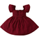 Shein Baby Shirred Bodice Butterfly Sleeve Dress