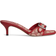 Coach Margot Kitten-Heel Slide Sandals - Ruby