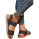 Shein Women's Fashionable Flat Sandals For Spring/summer, Anti-skid