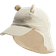H&M Ear-Detail Muslin Cap - Light Beige (1224719005)