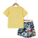 Shein pcs Boys Colorful Dinosaur Printed Short Sleeve TShirt And Shorts Set Summer