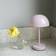 Åhléns Home Uppladdningsbar Lova Belysning Rosa Bordslampa 26cm