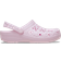 Crocs Classic Floral Cut Out Clog - Black