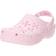 Crocs Classic Floral Cut Out Clog - Black