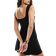 ASOS DESIGN Square Neck Softline Mini Dress - Black