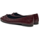 Tory Burch Crocodile Embossed Leather Ballet - Deep Burgundy