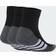 adidas Climacool Cushioned Quarter Socks 3-Pack - Black/White