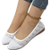 Shein Womens Floral Lace Pattern Ballet SlipOn Mesh SoftSoled Holes Breathable And Comfortable SoftSoled Flats Elegant Pumps
