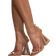 Shein Women's Square Toe High Heel Sandals - Apricot