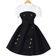 Shein Tween Girl Sommar Kortrmad TurnDown Krage Splice Casual Dress med skrp